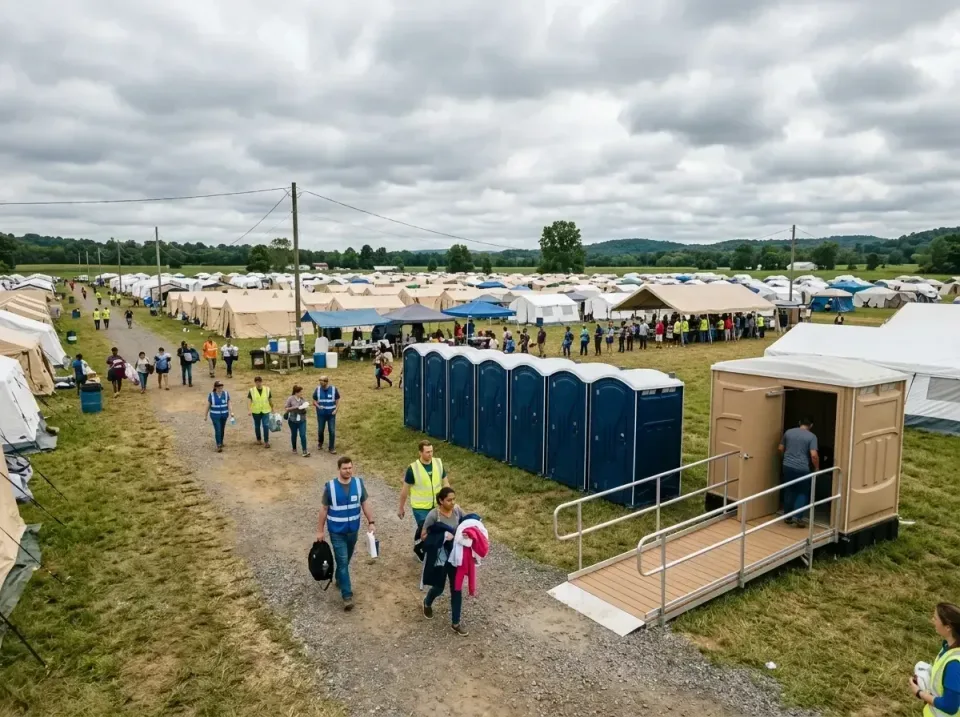disaster-relief-camp-restrooms-010 — frequently asked questions, Dumpster & Portable Bathrooms Rental in Mountain Iron, MN